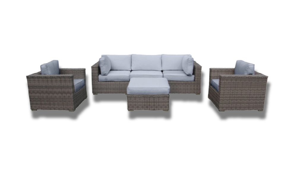 Francisco outdoor wicker modular patio sectional deals