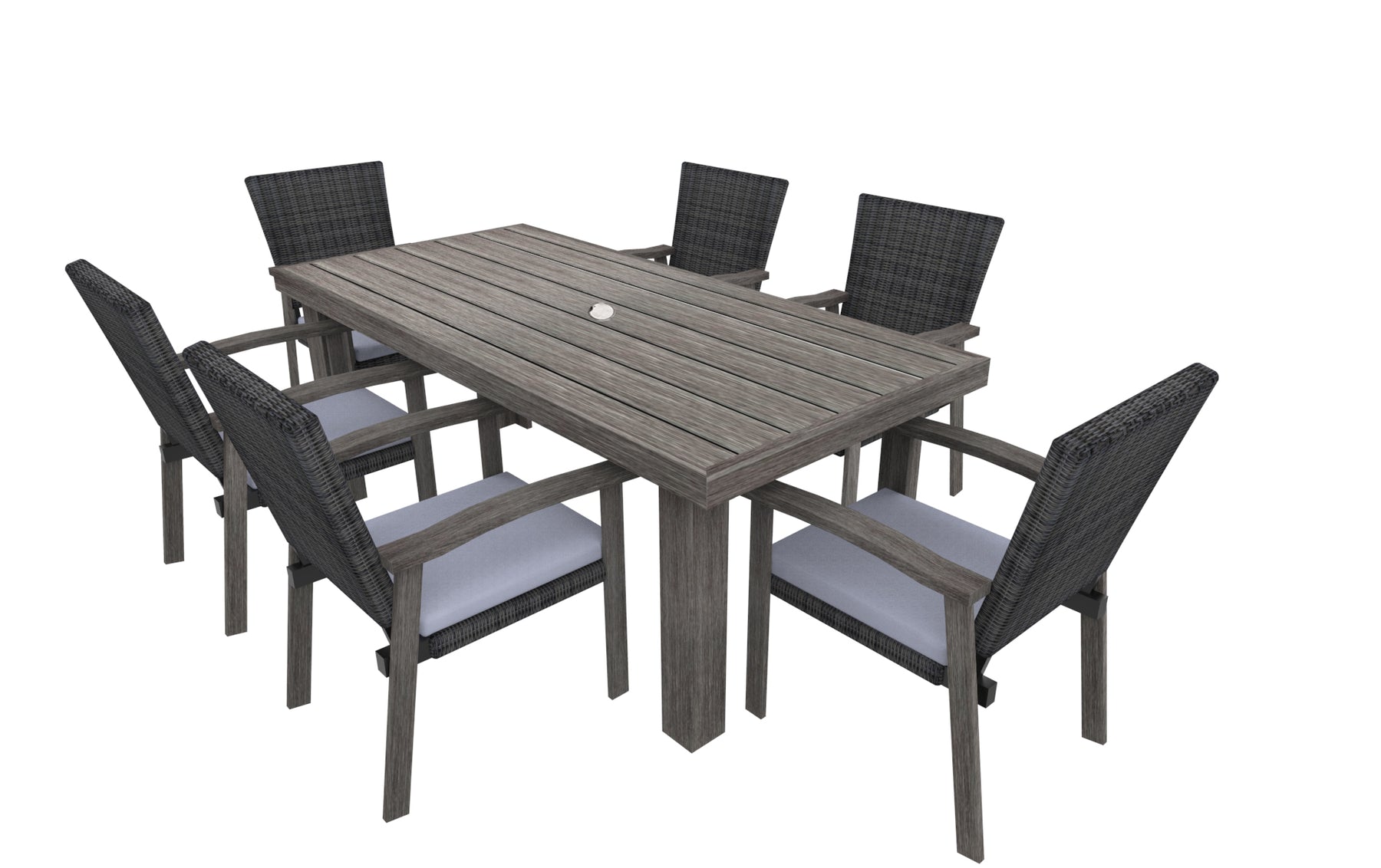 6 seater dining table outdoor 2025