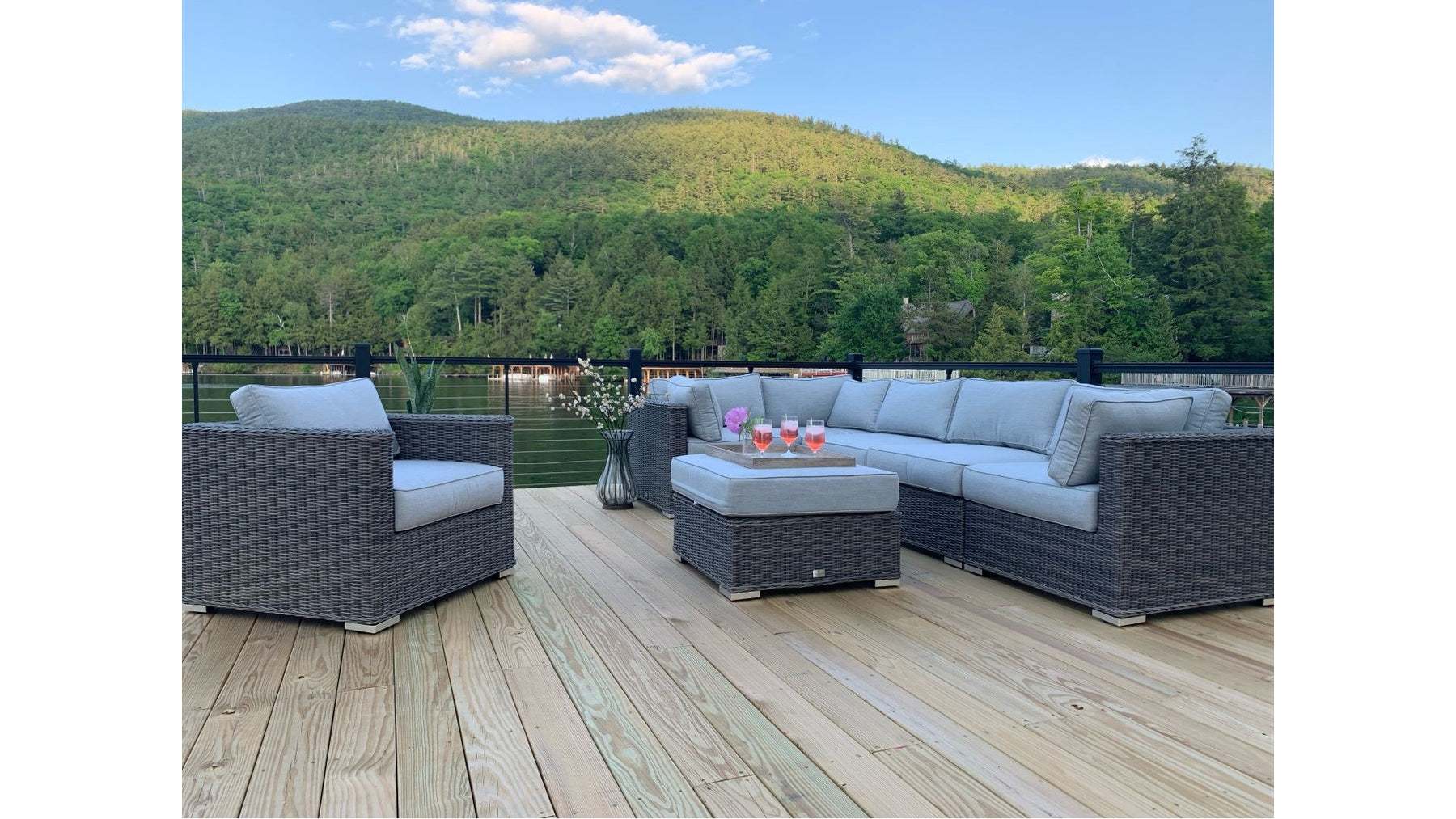 Sunbrella 7 piece patio set 2025