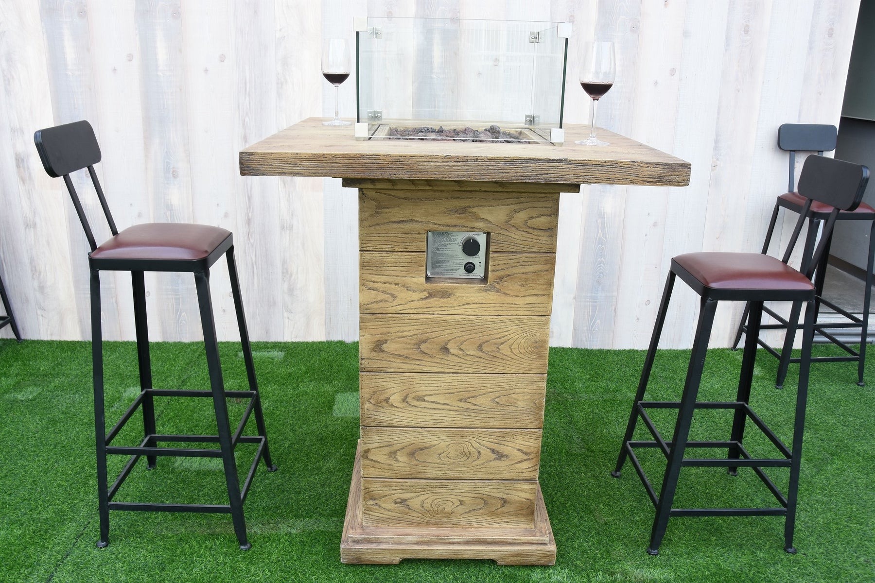 Rova Bar Fire Table Cozy Corner Patios